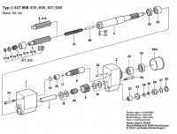 Bosch 0 607 958 837 ---- Reduction Gear Spare Parts